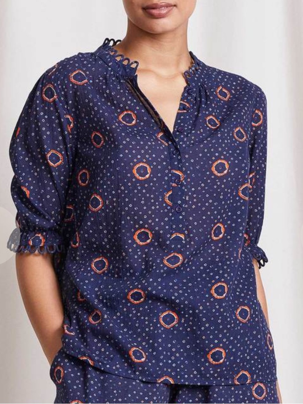 Apiece Apart Alta Top in Shibori Dot